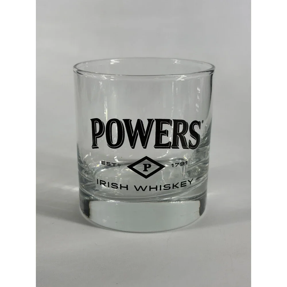 POWERS Collectible Whiskey Glass 8 Oz